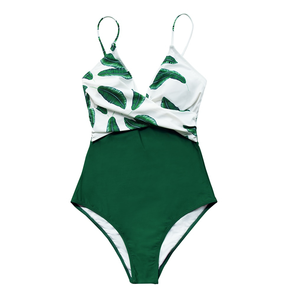 Women's One-Piece Swimsuit with Twist-Front