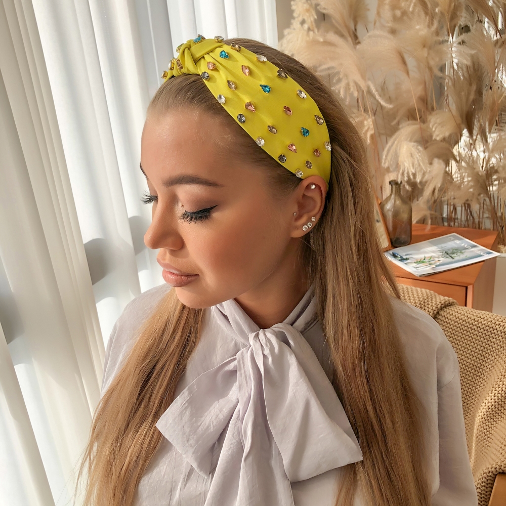 Women's Rhinestone Beads Headband