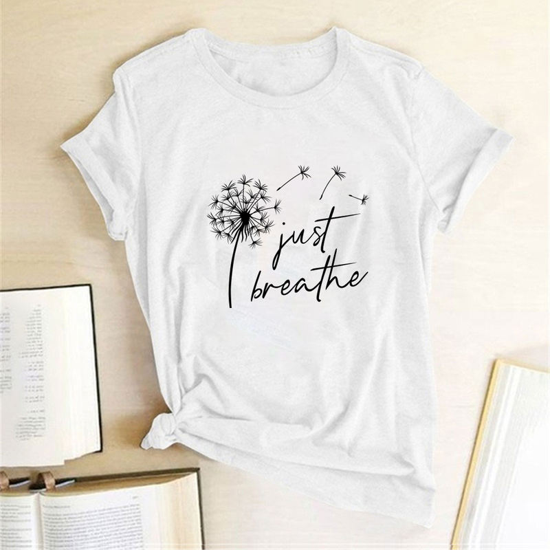 Breathable Crew Neck T-Shirt for Women